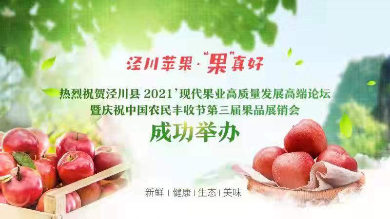 銷售蘋果2.46萬噸 簽約金額1.28億元！涇川果品展銷會(huì)項(xiàng)目簽約成果豐碩